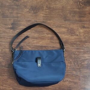 Radley London Navy Shoulder Bag with Black Strap - Women Bags